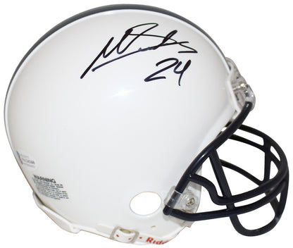 Miles Sanders Penn State Nittany Lions Signed Mini Helmet (BAS)