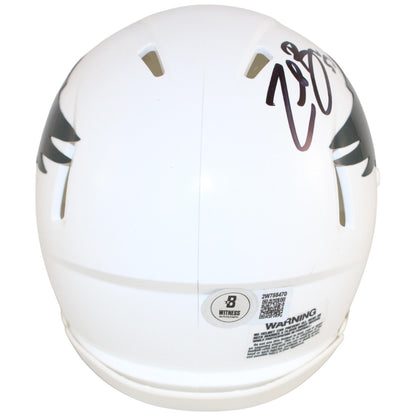 Zack Baun Autographed Philadelphia Eagles Throwback Mini Helmet