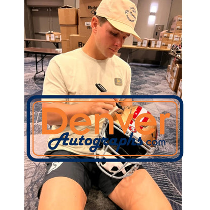 Brock Purdy & George Kittle Signed San Francisco 49ers Speedflex Helmet