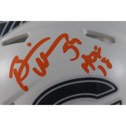 Brian Urlacher Chicago Bears Autographed 2024 STS Mini Helmet HOF