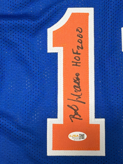 Bob McAdoo Signed New York Knicks Custom Jersey