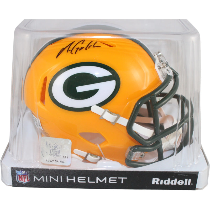 Matthew Golden Green Bay Packers Autographed Speed Mini Helmet