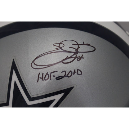 Emmitt Smith Signed Dallas Cowboys Full Size VSR4 Replica Helmet