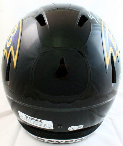 Ricky Williams Signed Baltimore Ravens Full Size Speed Helmet Inscribed