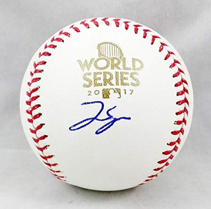George Springer Signed 2017 World Series Official MLB Baseball