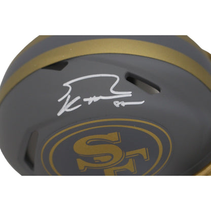 George Kittle Signed San Francisco 49ers Slate Speed Mini Helmet