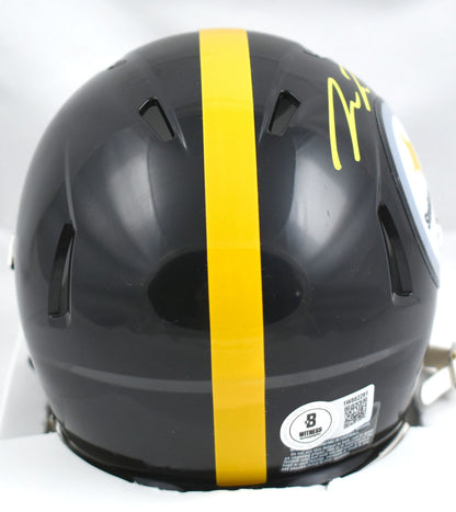 Pat Freiermuth Signed Pittsburgh Steelers Yellow Speed Mini Helmet