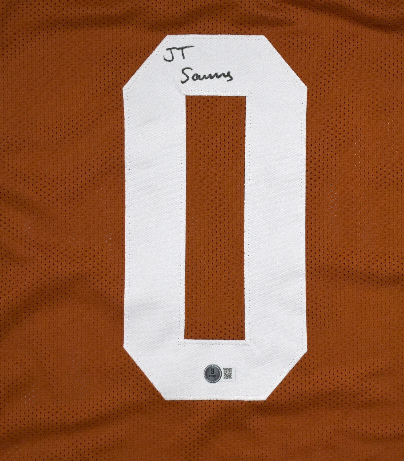 Ja'Tavion Sanders Autographed Orange Custom College Style Jersey