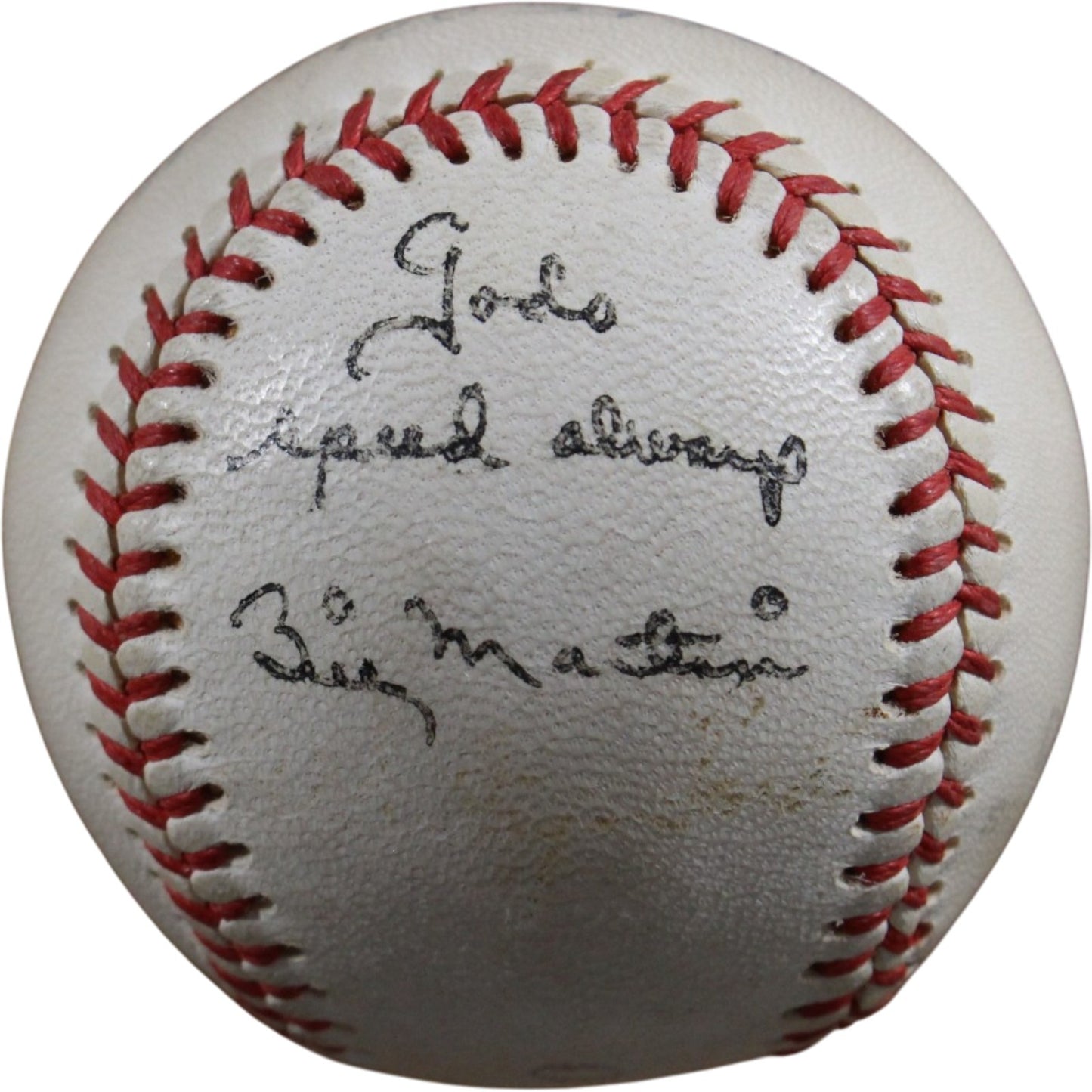 Mickey Mantle, Whitey Ford & Billy Martin Signed Yankees Baseball