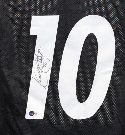 Kordell Stewart Signed Pittsburgh Steelers Style Custom Jersey Beckett