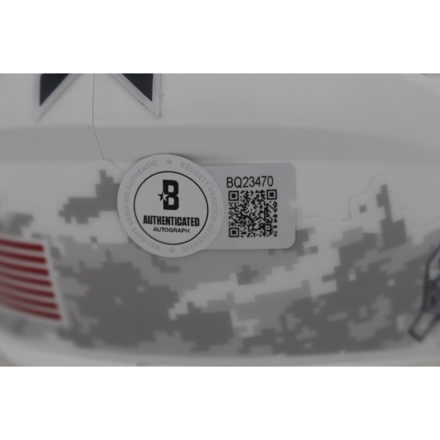 Patrick Mahomes Signed Kansas City Chiefs 2024 Salute to Service Mini Helmet