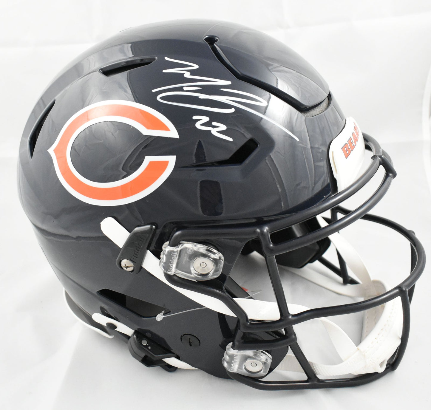 Matt Forte Signed Chicago Bears Authentic Speedflex Helmet