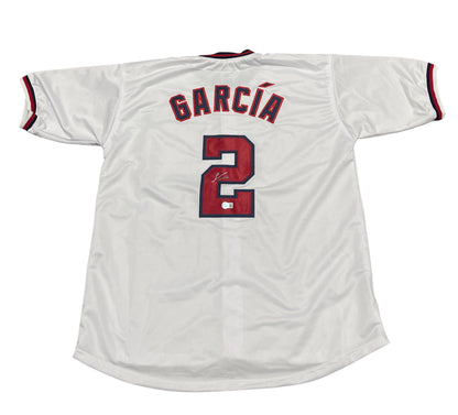 Luis Garcia Signed Washington Nationals Custom Baseball Jersey (Beckett COA)