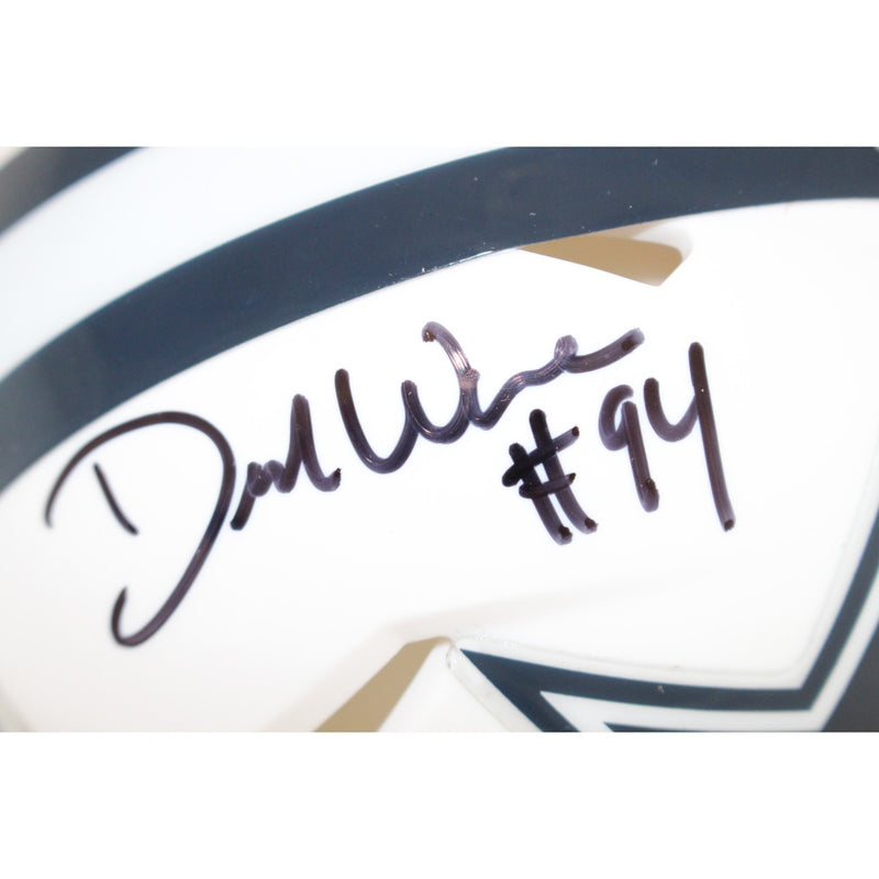DeMarcus Ware Dallas Cowboys Autographed Alternate 2022 Mini Helmet (BAS)