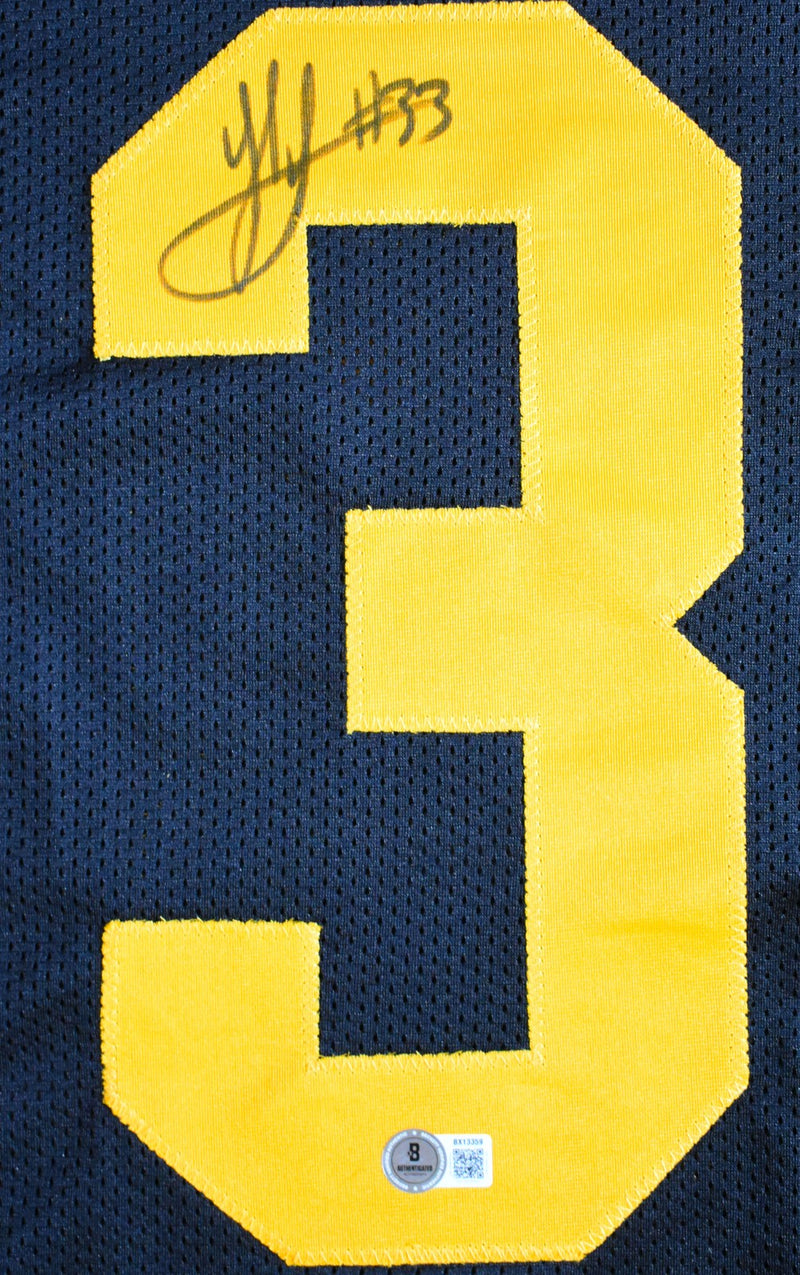 Jack Sawyer Signed Pittsburgh Steelers Custom Jersey