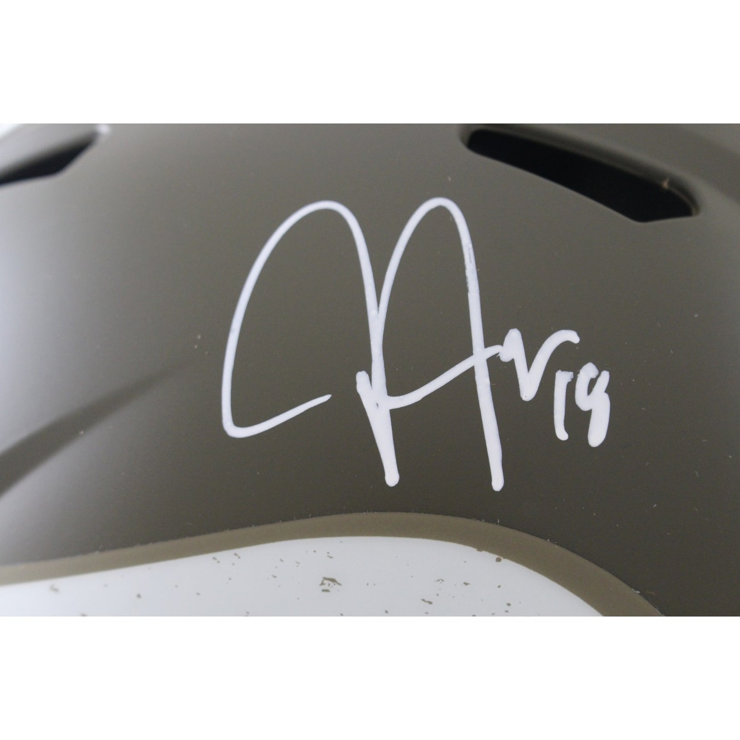 Justin Jefferson Signed Minnesota Vikings 2022 STS Full Size Helmet