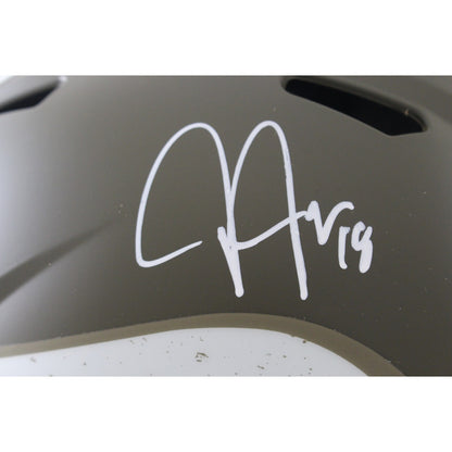 Justin Jefferson Signed Minnesota Vikings 2022 STS Full Size Helmet