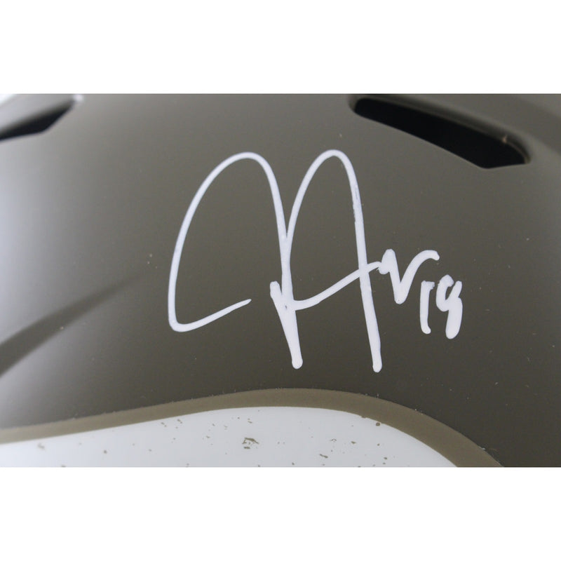 Justin Jefferson Signed Minnesota Vikings 2022 STS Full Size Helmet