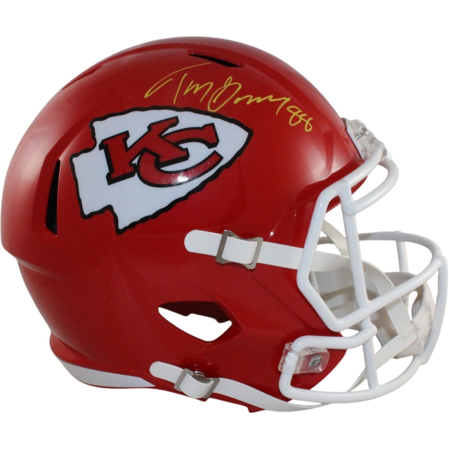 Tony Gonzalez Autographed Kansas City Chiefs Full Size Helmet