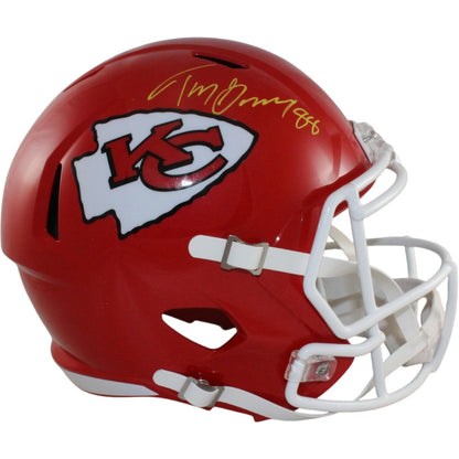Tony Gonzalez Autographed Kansas City Chiefs Full Size Helmet