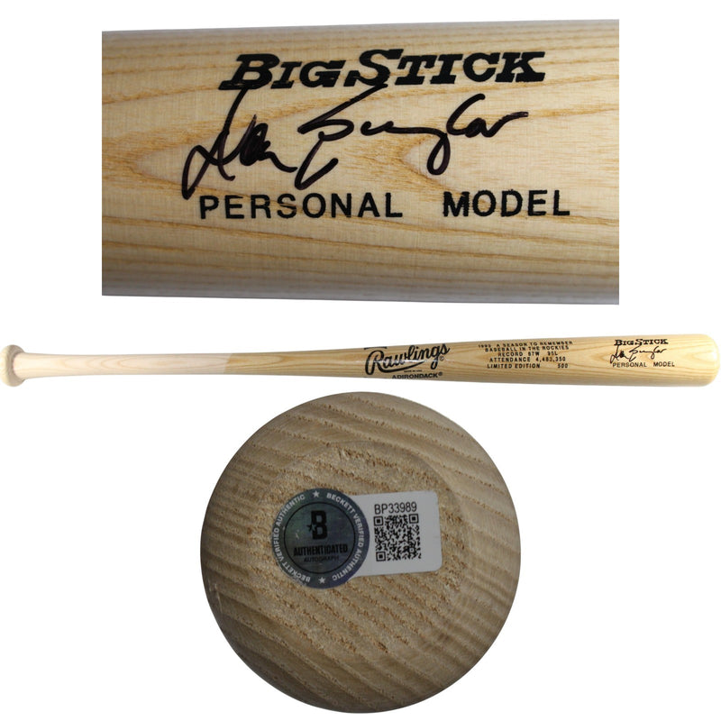 Don Baylor Autographed Colorado Rockies 1993 Season to Remember Rawlings Bat