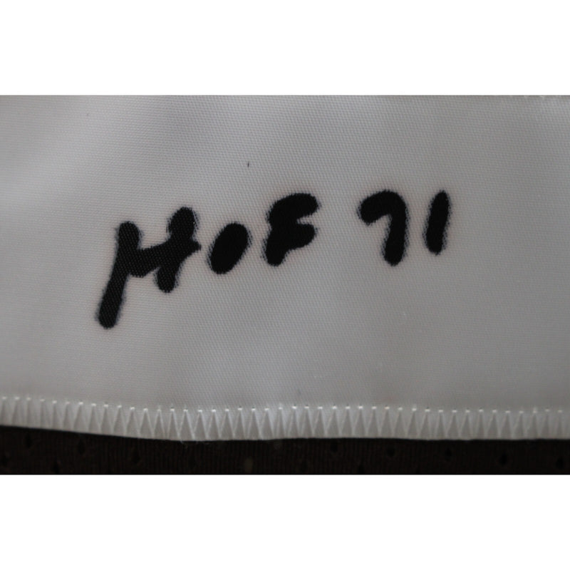 Jim Brown Signed Cleveland Browns Players of the Century Jersey (HOF)