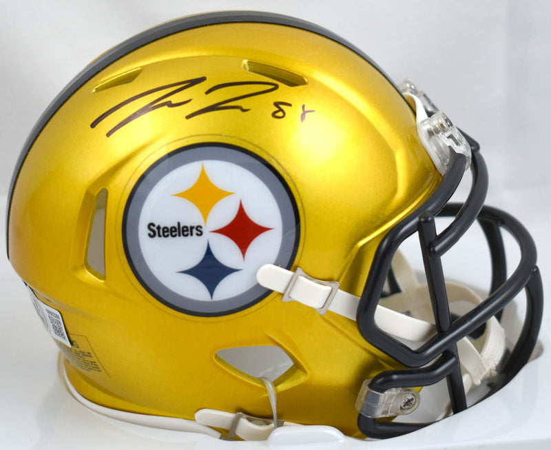 Pat Freiermuth Signed Pittsburgh Steelers Flash Speed Mini Helmet