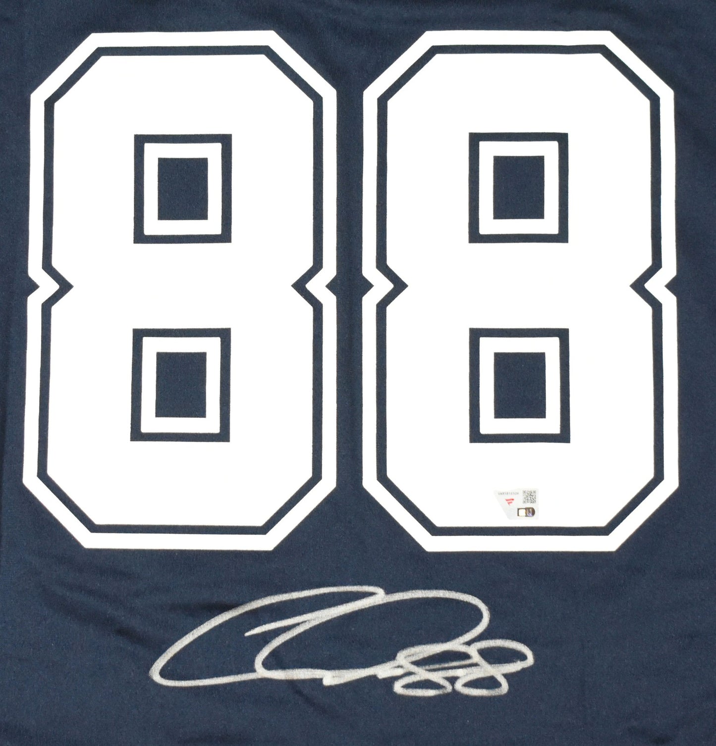 CeeDee Lamb Autographed Dallas Cowboys Blue Nike Game Jersey