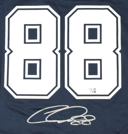 CeeDee Lamb Autographed Dallas Cowboys Blue Nike Game Jersey