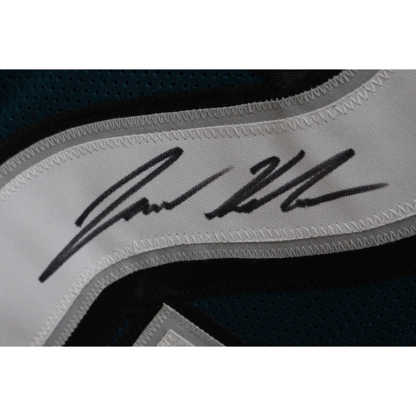 Jason Kelce Autographed Pro Style Green Jersey
