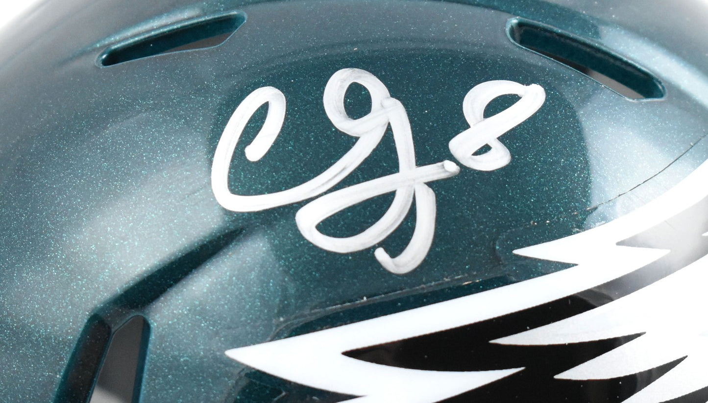 CJ Gardner-Johnson Signed Philadelphia Eagles Speed Mini Helmet