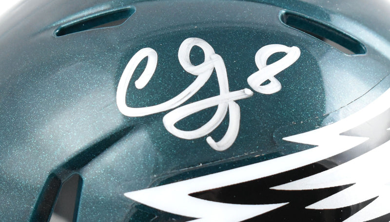 CJ Gardner-Johnson Signed Philadelphia Eagles Speed Mini Helmet