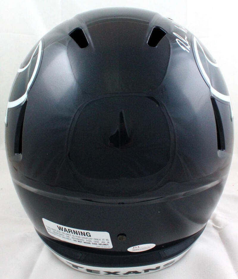 Deshaun Watson Signed Houston Texans Full Size Speed Helmet - White