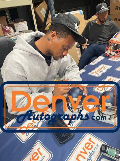 Patrick Surtain Signed Denver Broncos Mini Helmet
