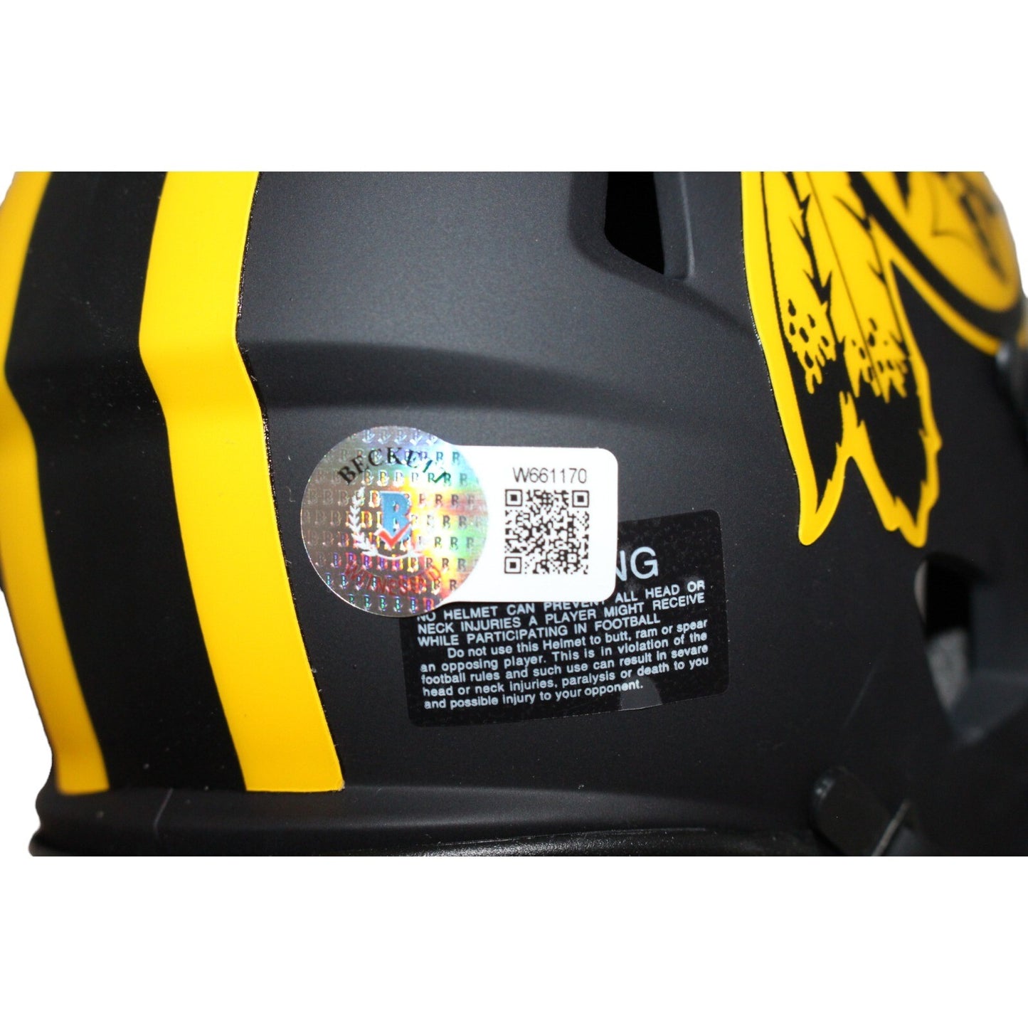 Doug Williams Signed Washington Redskins Eclipse Mini Helmet SB MVP Beckett