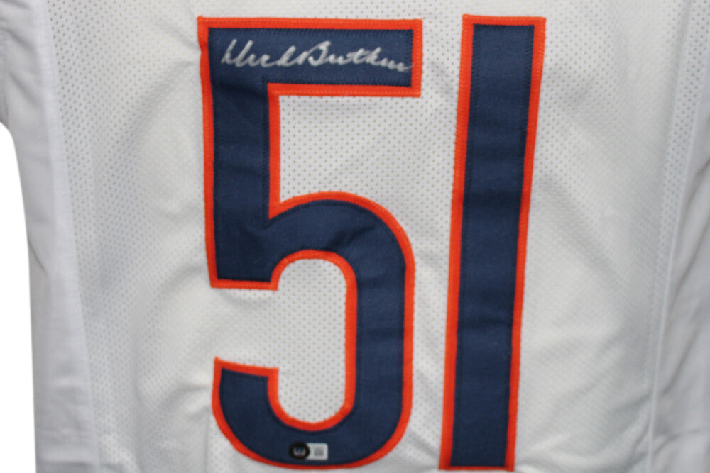 Dick Butkus Signed Chicago Bears Pro Style Jersey (White)