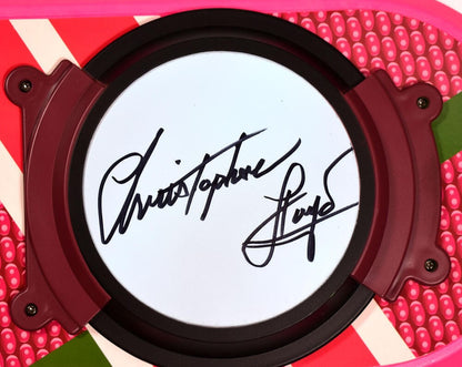 Michael J. Fox & Christopher Lloyd Signed Back To The Future Hoverboard