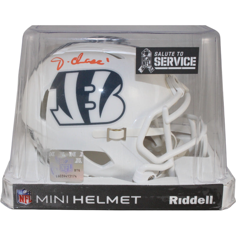 Ja'Marr Chase Cincinnati Bengals Autographed 2024 STS Mini Helmet