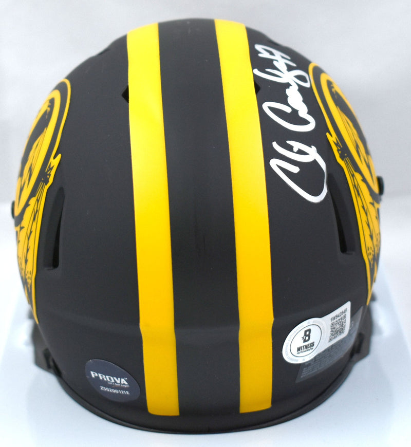 Chris Cooley Autographed Washington Commanders Eclipse Mini Helmet