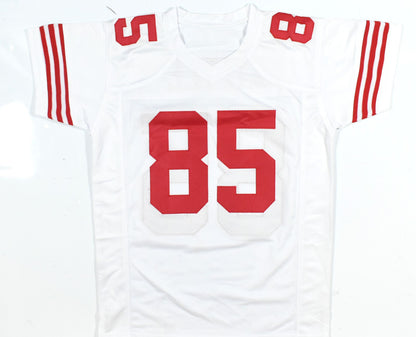 George Kittle Signed San Francisco 49ers White Custom Jersey