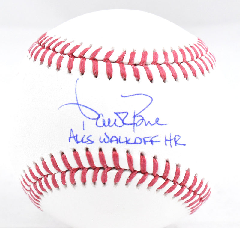 Aaron Boone Signed Rawlings Official Major League Baseball - ALCS HR Inscribed