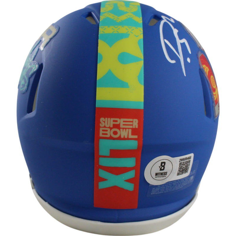 Darius Slay Signed Philadelphia Eagles Super Bowl 59 Mini Helmet