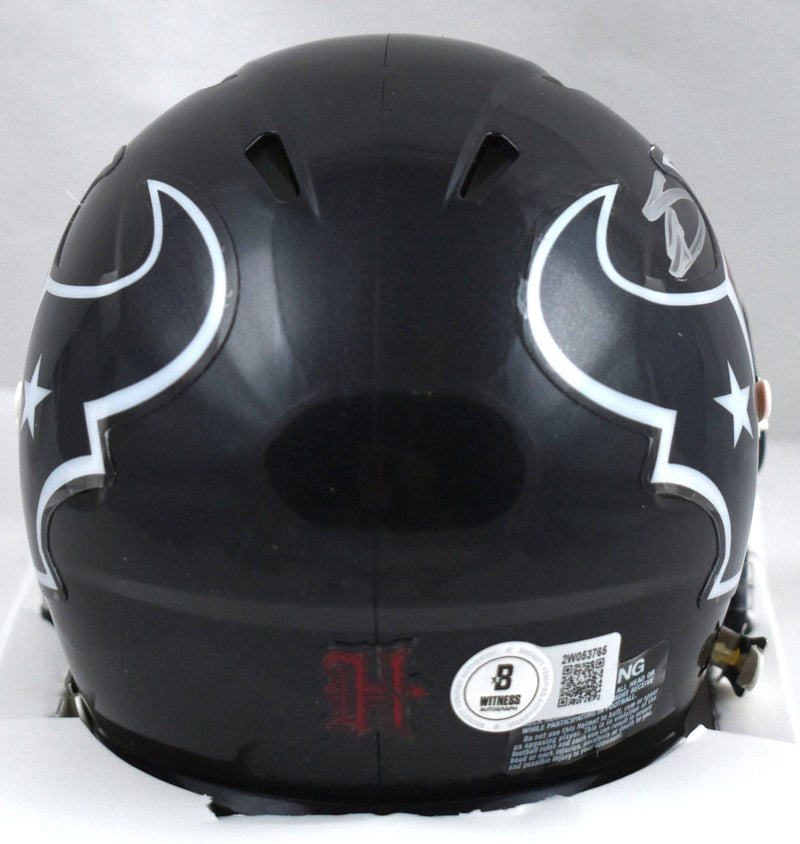 Stefon Diggs Autographed Houston Texans Speed Mini Helmet