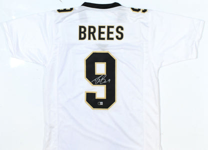 Drew Brees Autographed New Orleans Saints Style White Jersey