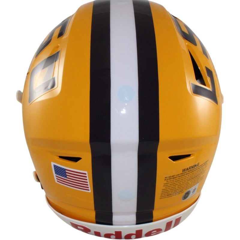 Justin Jefferson Autographed LSU Tigers Authentic SpeedFlex Helmet