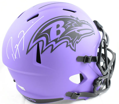 Ray Lewis Signed Baltimore Ravens Full Size Rave Speed Helmet