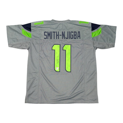 Jaxon Smith-Njigba Signed Seattle Seahawks Custom Jersey