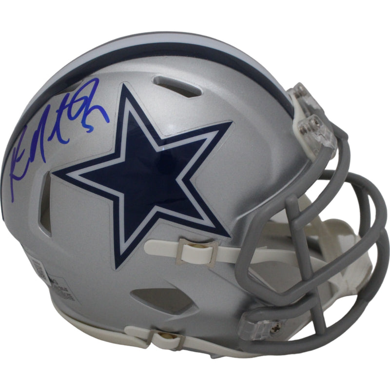 Ken Norton Jr. Dallas Cowboys Autographed Mini Helmet