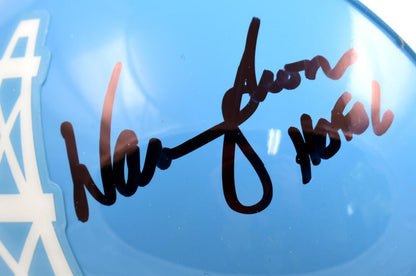 Warren Moon Signed Houston Oilers 1960-1962 Throwback Mini Helmet