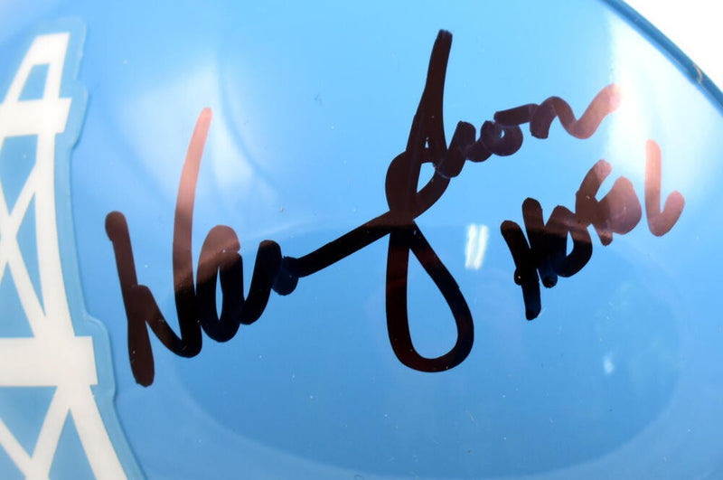 Warren Moon Signed Houston Oilers 1960-1962 Throwback Mini Helmet